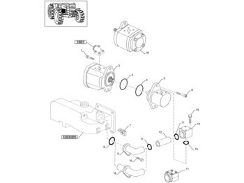 Hydraulic pump NEW HOLLAND