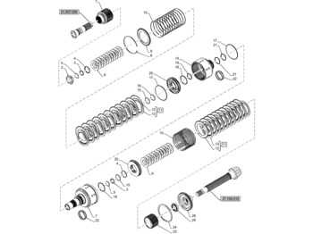 Clutch and parts NEW HOLLAND