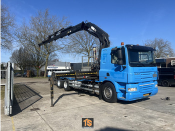 Dropside/ Flatbed truck, Crane truck DAF FAS CF85 HIAB 350-5 - REMOTE - NL TOP TRUCK: picture 3