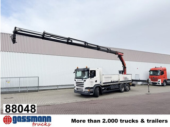 Dropside/ Flatbed truck SCANIA G 410