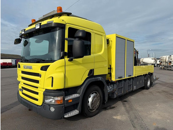 Dropside/ Flatbed truck SCANIA P 400