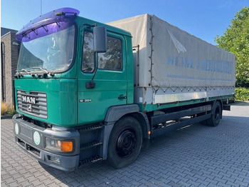 Curtainsider truck MAN 18.284