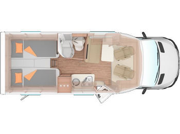 New Semi-integrated motorhome Weinsberg CaraCompact 640 MEG EDITION [PEPPER] 170PS/Autom: picture 3