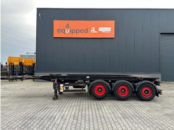 Container transporter/ Swap body semi-trailer Van Hool 20FT Tipping-chassis, ADR (EX/II, EX/III, FL, AT), SAF + DISC, 2 liftaxles: picture 4