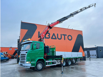 Dropside/ Flatbed truck SCANIA G 490