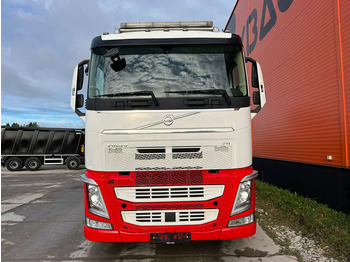 Dropside/ Flatbed truck, Crane truck Volvo FH 500 6x2 FASSI F195 / PLATFORM L=6521 mm: picture 4