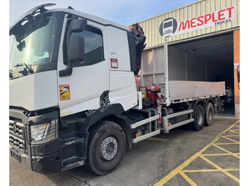 Dropside/ Flatbed truck RENAULT C 460