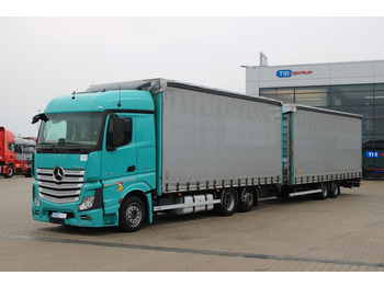 Curtainsider truck MERCEDES-BENZ Actros 2542