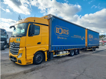 Curtainsider truck MERCEDES-BENZ Actros 2542