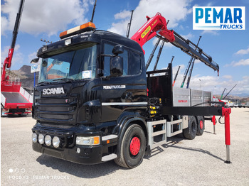 Crane truck SCANIA R 400