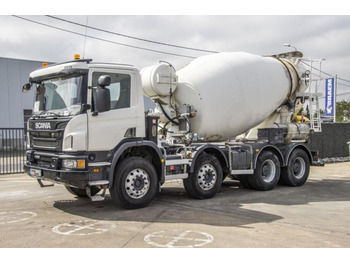 Concrete mixer truck SCANIA P