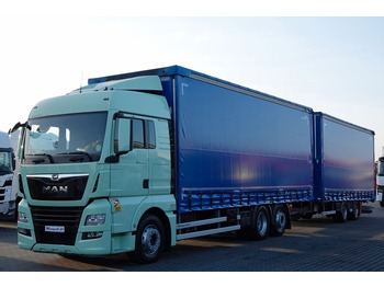 Curtainsider truck MAN TGX 26.460