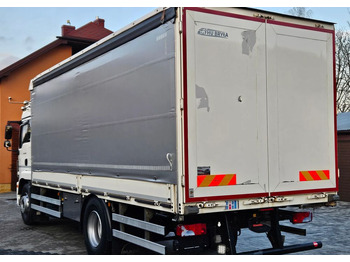 Curtainsider truck MAN TGM 15.290/E6/FIRANKA/BURTO-FIRANKA/SZKOŁA JAZDY/MAŁY ROZSTAW OSI/16PALET/WINDA/NISKI PRZEBIEG/2019/SERWISOWANY: picture 5