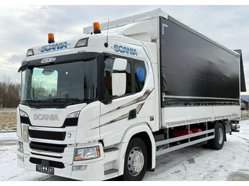 Curtainsider truck SCANIA P 320