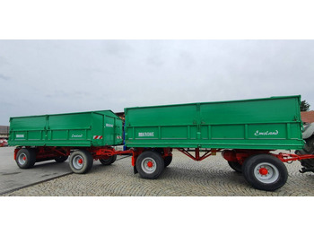 Farm tipping trailer/ Dumper Przyczepa transportowa Krone KRONE DK225 / 16 Przyczepa Krone wywrotka 3 s…: picture 4