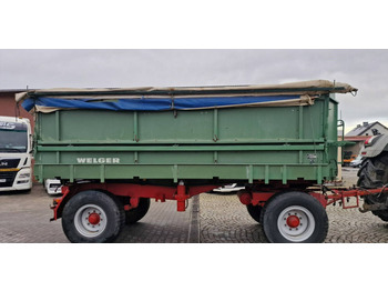 Farm tipping trailer/ Dumper Przyczepa transportowa Welger Welger DK 240 Kipper Przyczepa, wywrotka 3 s…: picture 4