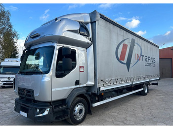 Curtainsider truck RENAULT D