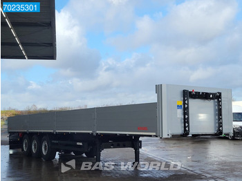 New Dropside/ Flatbed semi-trailer Kögel S24-1 3 axles NEW! Liftachse Side-Boards SAF/BPW Rungentaschen: picture 4