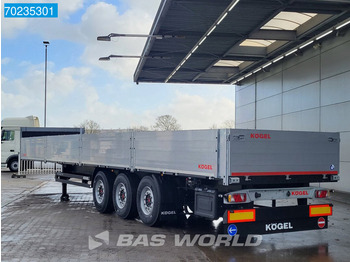 New Dropside/ Flatbed semi-trailer Kögel S24-1 3 axles NEW! Liftachse Side-Boards SAF/BPW Rungentaschen: picture 3