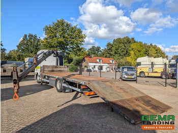 Dropside/ Flatbed truck, Crane truck Mercedes-Benz Actros 1831 Sleepcab Euro2 MKG HLK80 3360KG - Air Suspension - Loading Ramp  (V796): picture 5