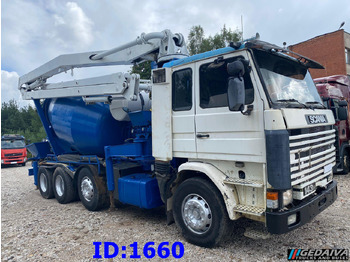 Mixer pump truck SCANIA 143