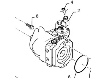 Hydraulic pump CASE