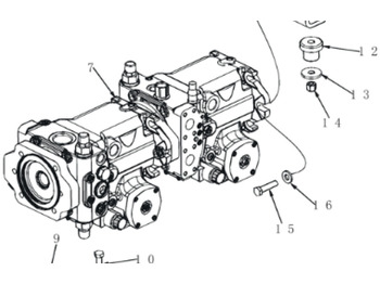 Hydraulic pump CASE