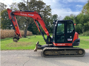 Mini excavator KUBOTA KX080