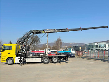 Crane truck, Dropside/ Flatbed truck MAN TGS 26.440 * HIAB 322 EP - 5 HIDUO/ FUNK * TOP: picture 5