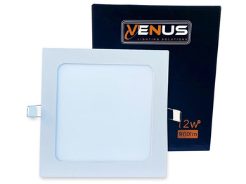 Construction equipment Unused 40 x LED Panel Recessed 12W - LED SMD - Round - 3000K (daylight) - 960 Lumens - AC220-240V - IP20 - Lifetime: 30,000 hours - Driver included - Dimensions: 170mm x 20mm - Mounting diameterR : 14: picture 3