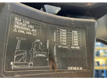 Reach truck LINDE R14