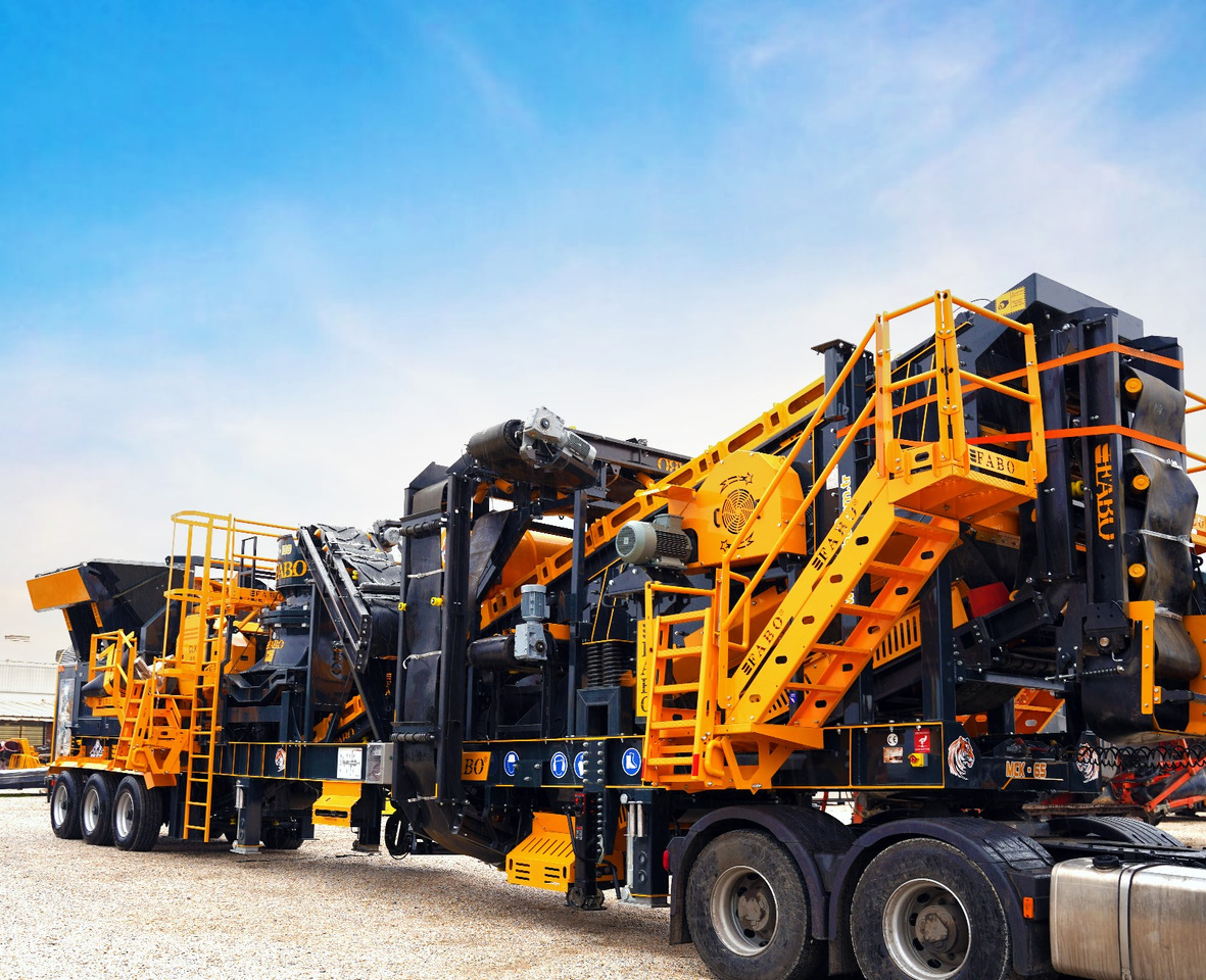 New Mobile crusher FABO MCK-65 MOBILE CRUSHING & SCREENING PLANT: picture 1