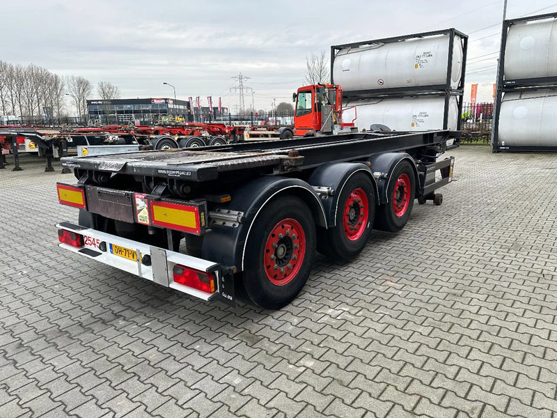 Container transporter/ Swap body semi-trailer Van Hool 20FT Tipping-chassis, ADR (EX/II, EX/III, FL, AT), SAF + DISC, 2 liftaxles: picture 6