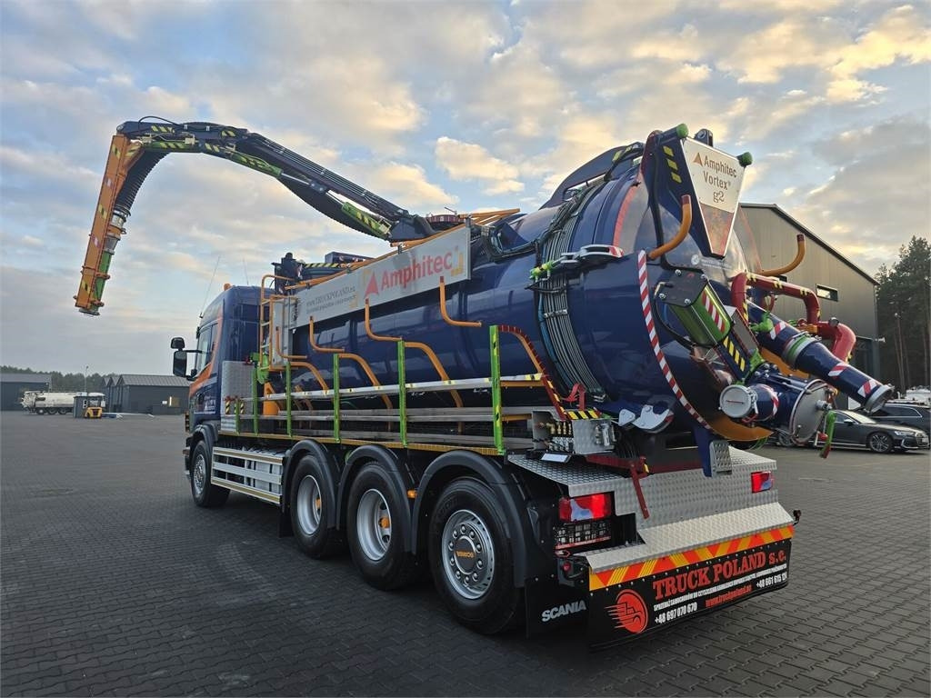 Vacuum truck Scania Amphitec VORTEX G2 ATEX suction and blowing vacuum: picture 26