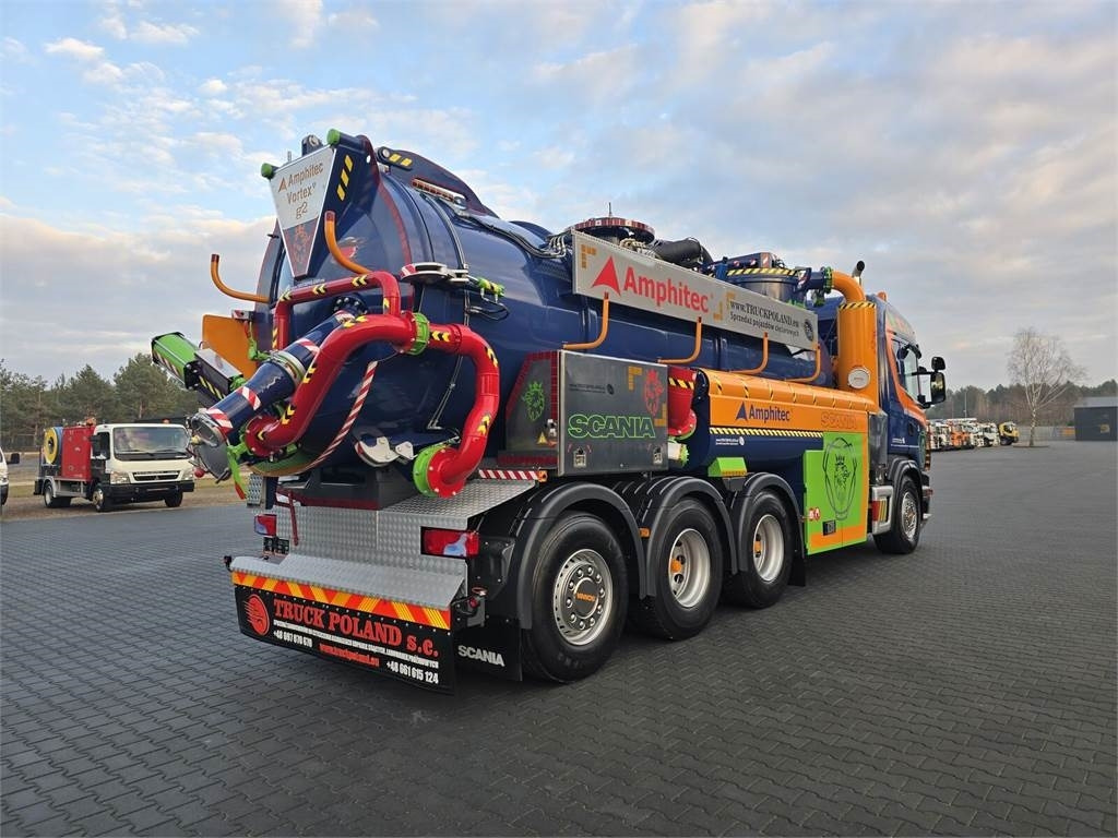 Vacuum truck Scania Amphitec VORTEX G2 ATEX suction and blowing vacuum: picture 7