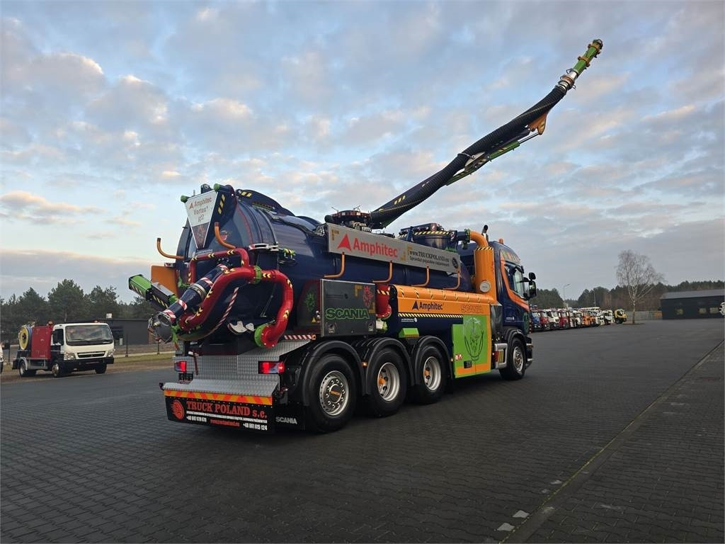 Vacuum truck Scania Amphitec VORTEX G2 ATEX suction and blowing vacuum: picture 29