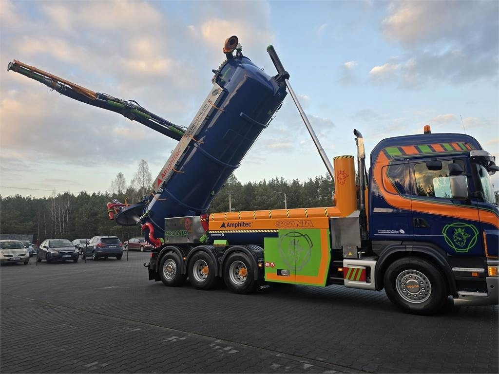 Vacuum truck Scania Amphitec VORTEX G2 ATEX suction and blowing vacuum: picture 35