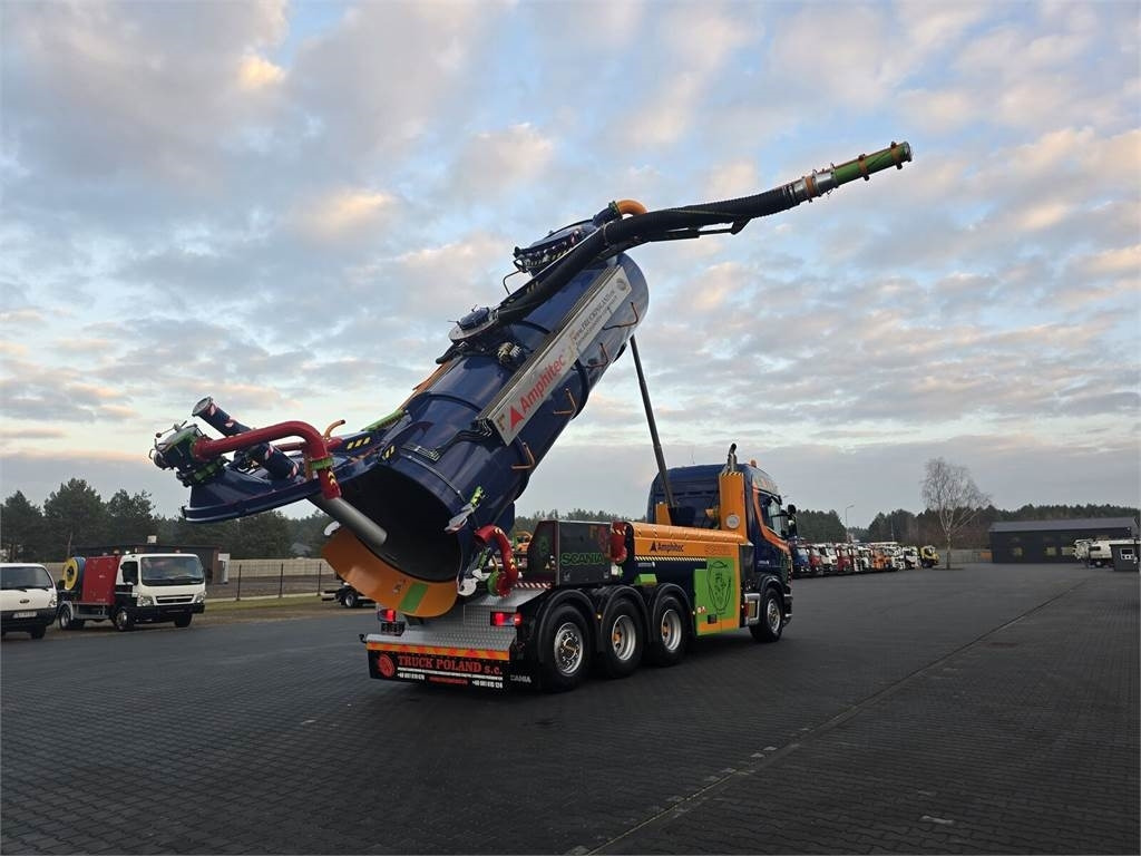 Vacuum truck Scania Amphitec VORTEX G2 ATEX suction and blowing vacuum: picture 34