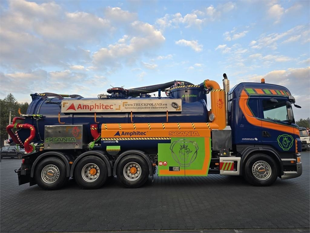 Vacuum truck Scania Amphitec VORTEX G2 ATEX suction and blowing vacuum: picture 8