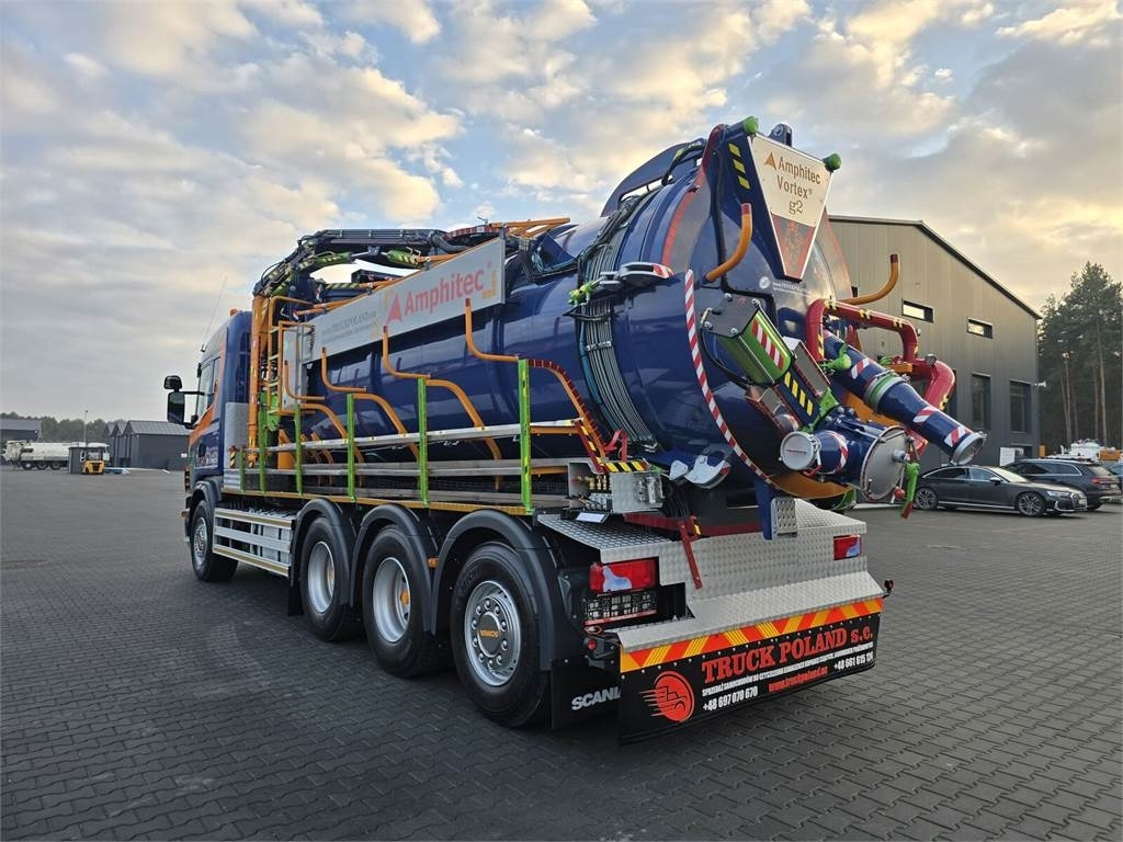 Vacuum truck Scania Amphitec VORTEX G2 ATEX suction and blowing vacuum: picture 6