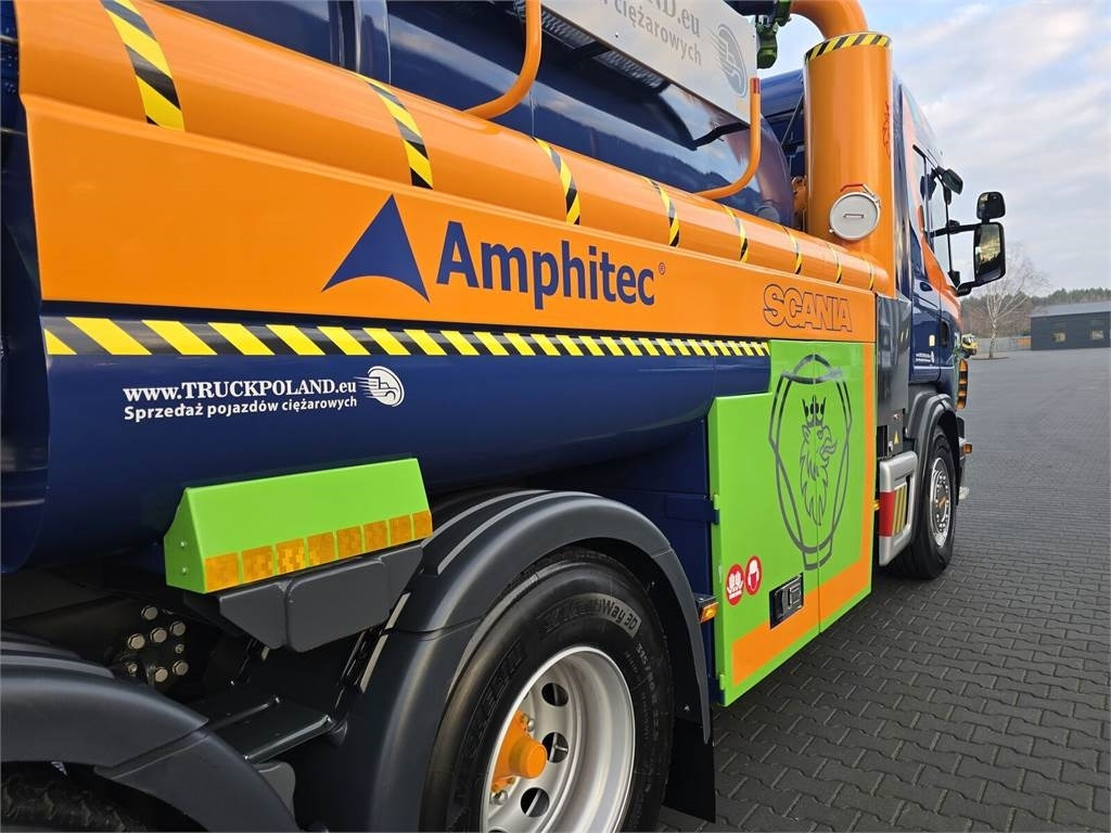 Vacuum truck Scania Amphitec VORTEX G2 ATEX suction and blowing vacuum: picture 23