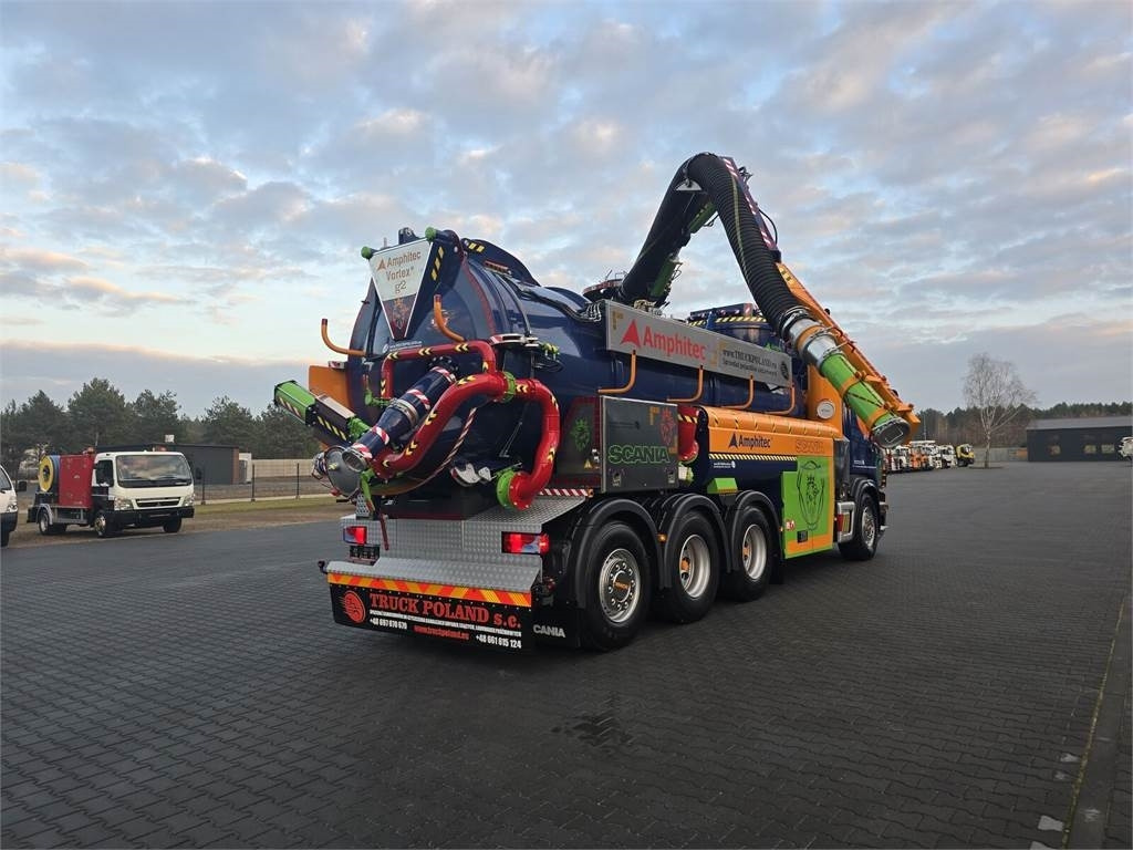 Vacuum truck Scania Amphitec VORTEX G2 ATEX suction and blowing vacuum: picture 31