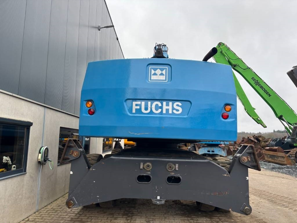 Waste/ Industry handler Fuchs MHL 380 -- only 6650 real working hours: picture 17