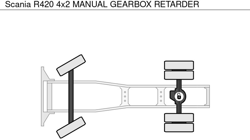 Tractor unit Scania R420 4x2 MANUAL GEARBOX RETARDER: picture 12