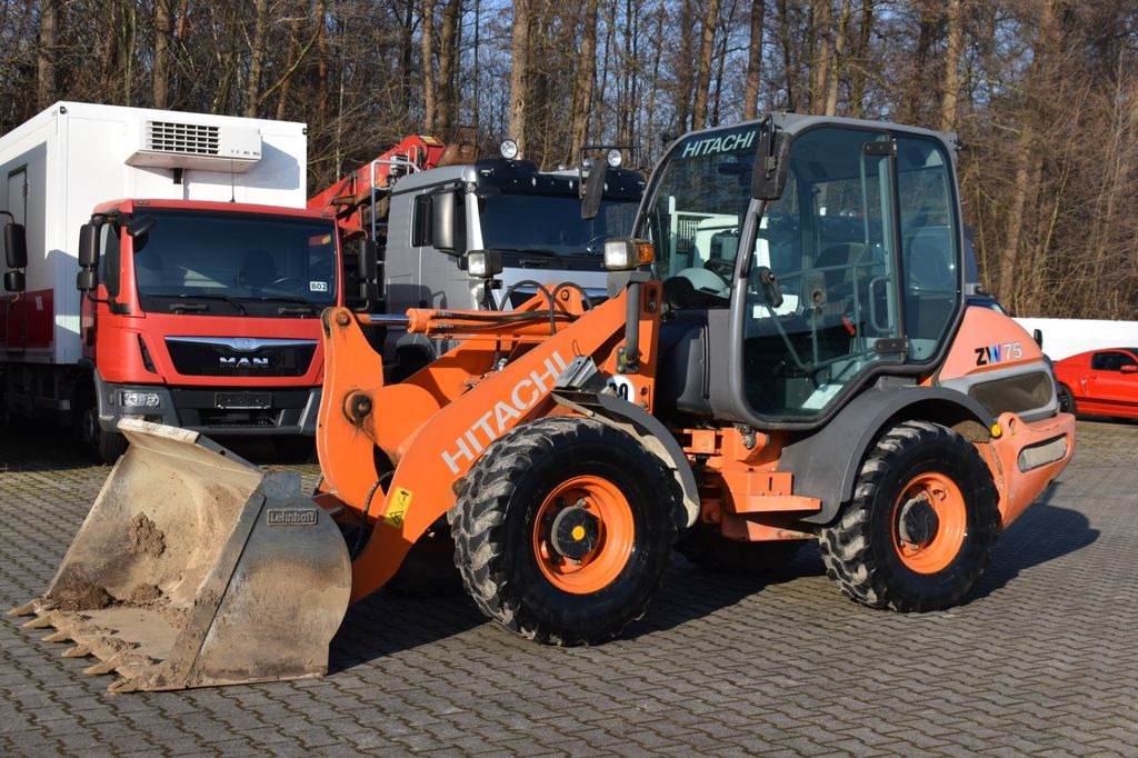 Wheel loader Hitachi ZW 75/Loader,Schaufel+Gabel,Schnellwechsler,6,5t: picture 12