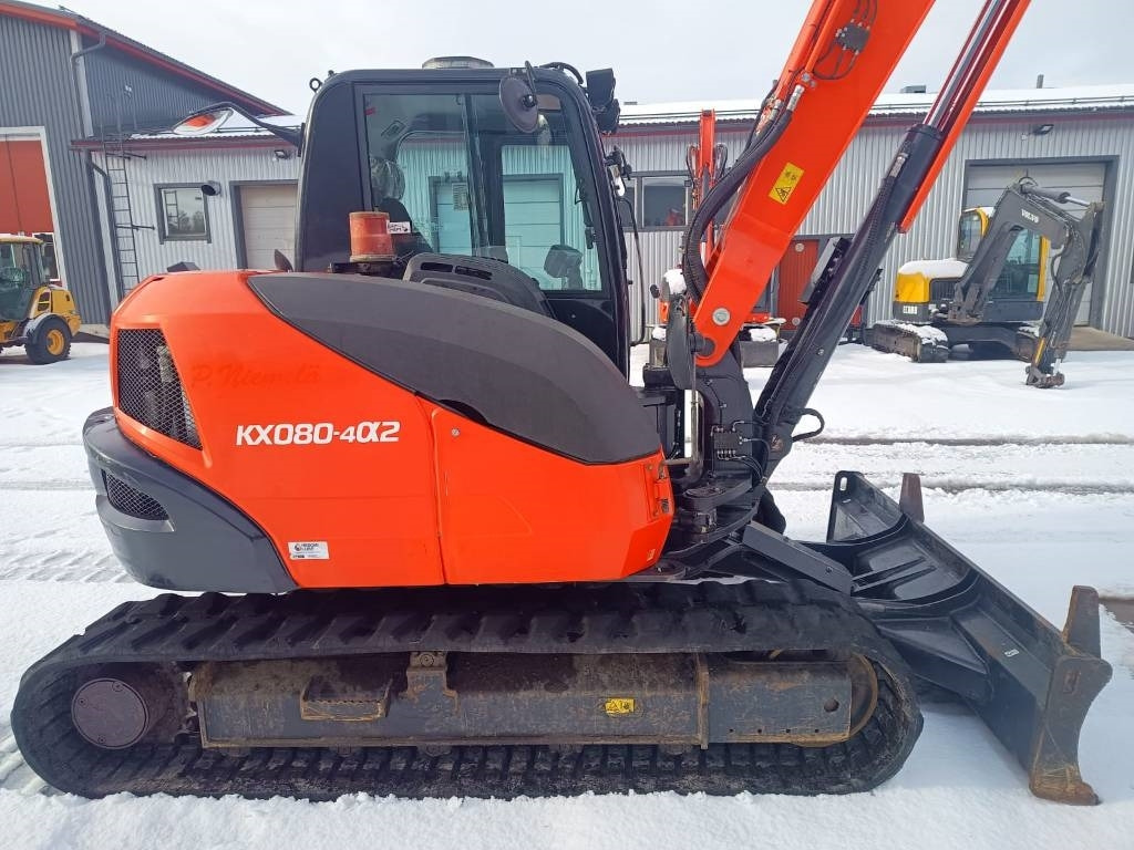 Mini excavator Kubota KX080-4a2 PYÖRITTÄJÄLLÄ: picture 7