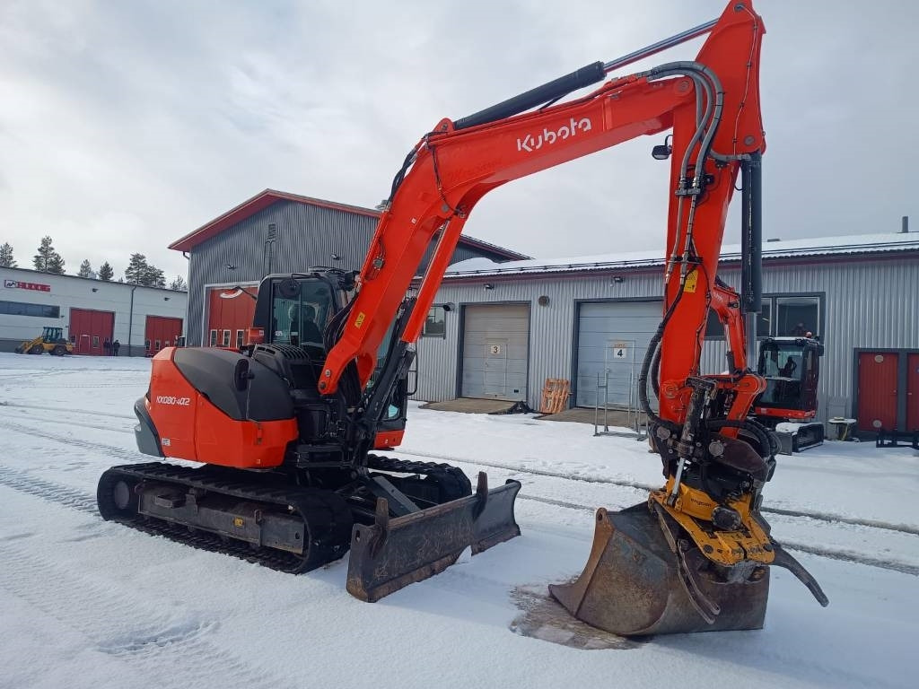 Mini excavator Kubota KX080-4a2 PYÖRITTÄJÄLLÄ: picture 8