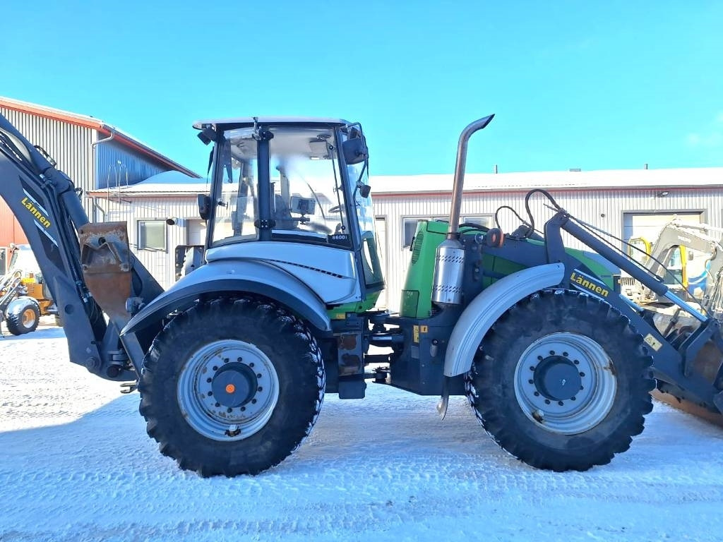 Backhoe loader Lännen MYYTY! SOLD! 8600I PYÖRITTÄJÄLLÄ: picture 9