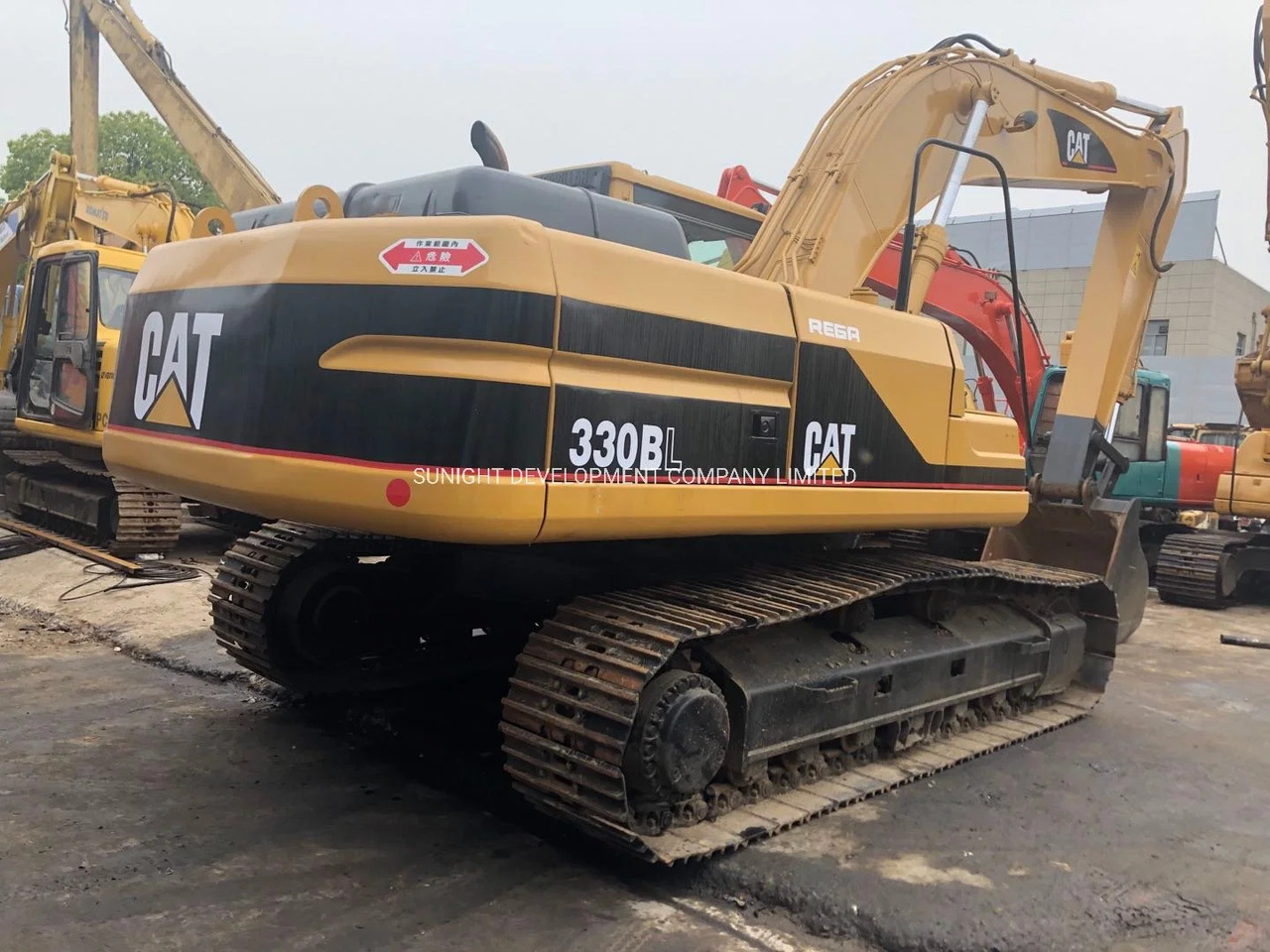 Crawler excavator 30t Heavy Duty Japan Origin Semi Automic Caterpillar 330b 330bl 330 Cralwer Excavator: picture 12