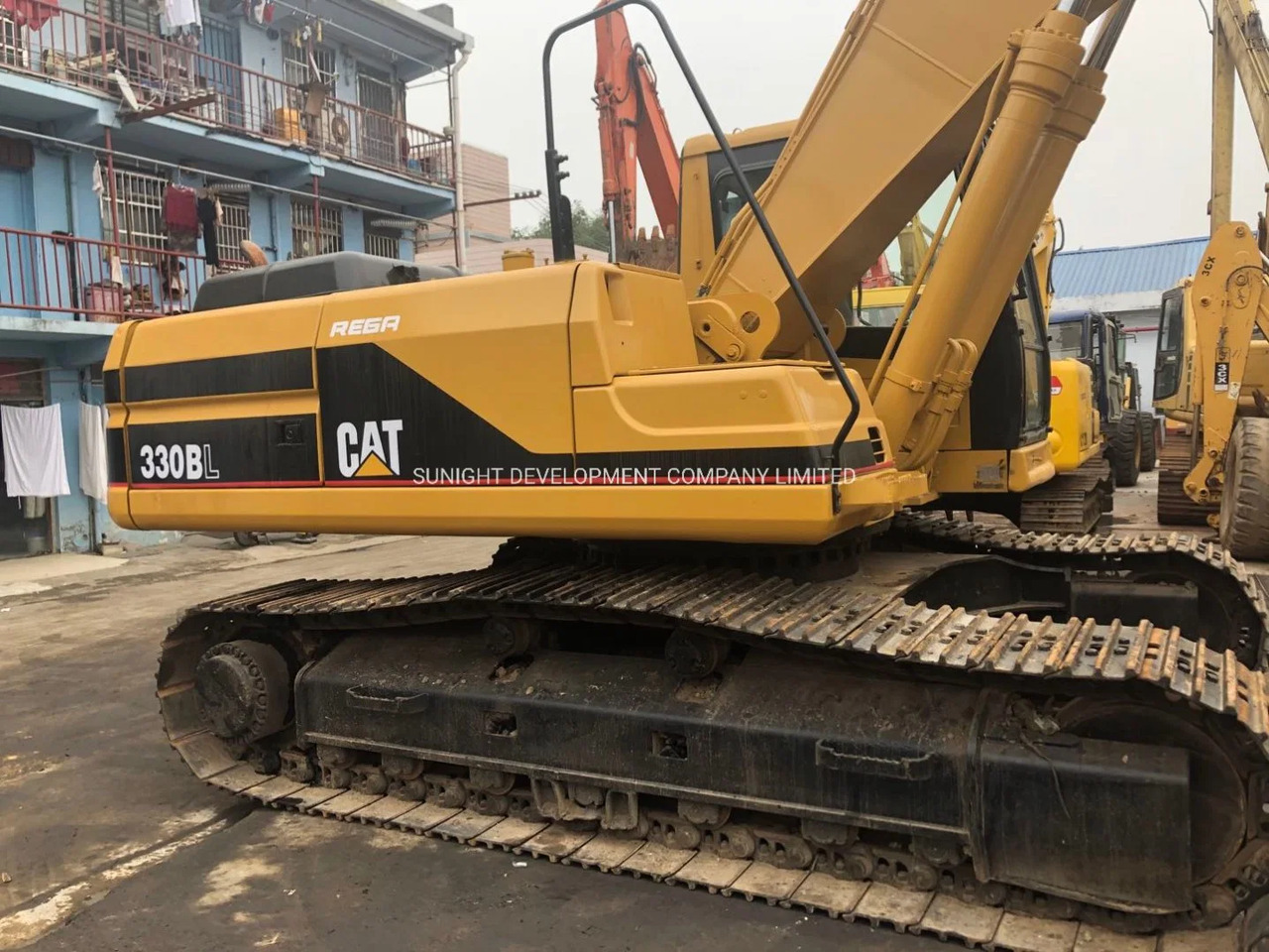 Crawler excavator 30t Heavy Duty Japan Origin Semi Automic Caterpillar 330b 330bl 330 Cralwer Excavator: picture 14